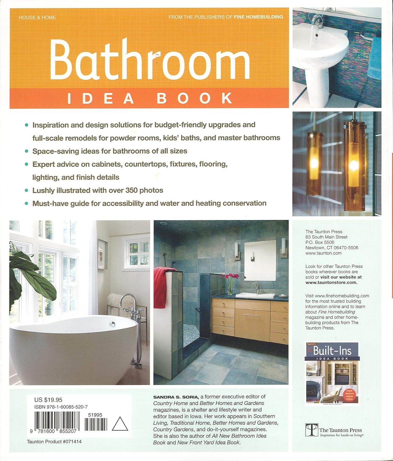 Bathroom Idea Book (Taunton Idea Book)     Paperback – April 30, 2013