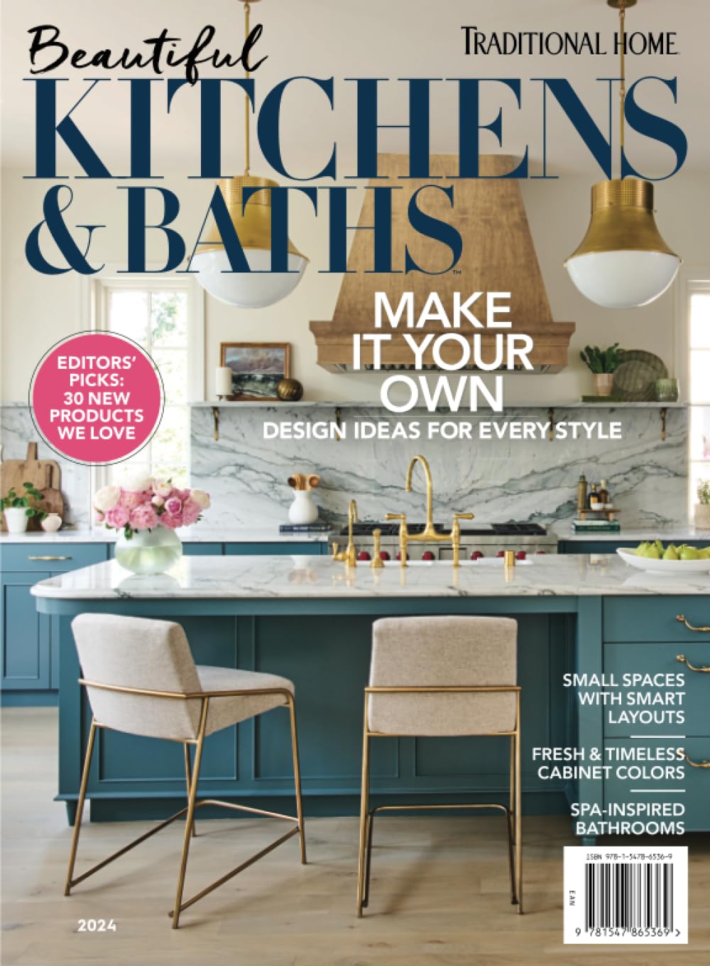 Beautiful Kitchens and Baths 2024     Paperback – February 16, 2024