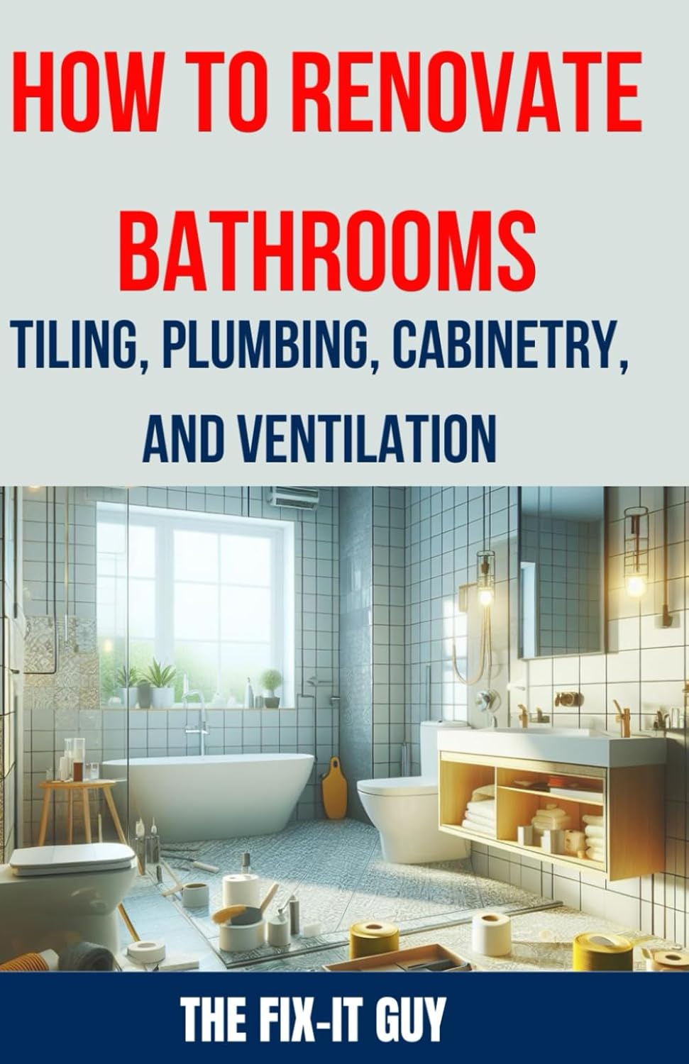 How to Renovate Bathrooms - Tiling, Plumbing, Cabinetry, and Ventilation: Expert Tips, Techniques, and Strategies for Tiling, Plumbing, Cabinetry ... Ventilation Solutions (The Fixers Handbook)     Paperback – May 19, 2024